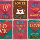 Valentine's Day Love Posters - GraphicRiver Item for Sale