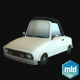 Low Poly Sport Car - 3DOcean Item for Sale