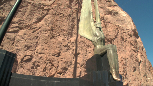 Angel Sculptures At Hoover Dam (1 Of 3)