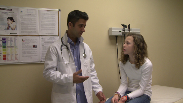 Doctor Asks Young Patient Some History