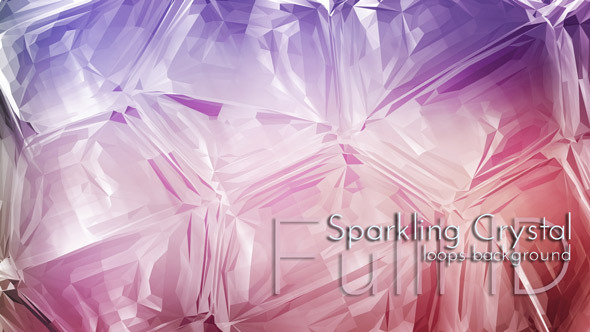 Sparkling Crystal Background