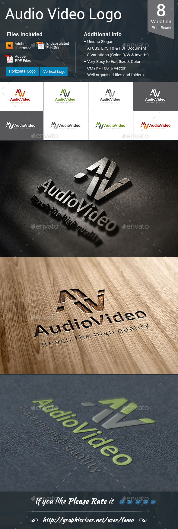 Audio Video Logo