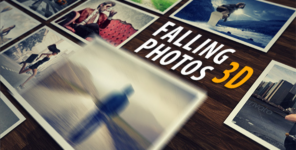 Falling Photos 3D