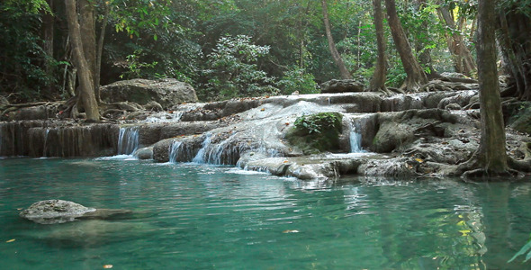 River And Waterfall