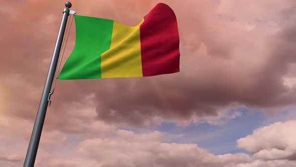 Mali Flag 4K