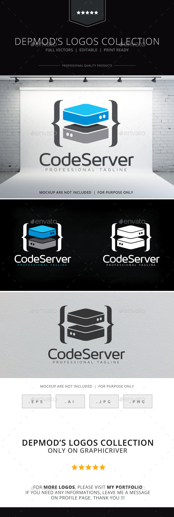 Code Server Logo