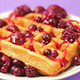 Waffles with red berries - VideoHive Item for Sale