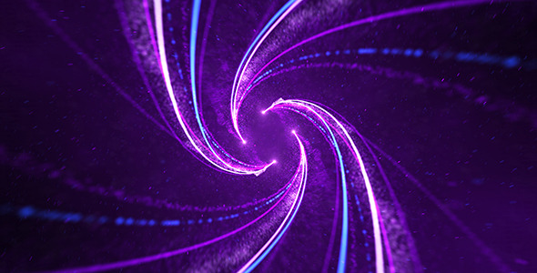 Particle Spiral Logo alt