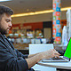 Man Typing On The Notebook With Green Screen - VideoHive Item for Sale