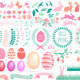 Happy Easter Set - GraphicRiver Item for Sale