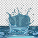 HD Crown Water Paint Liquid Splash - 3DOcean Item for Sale