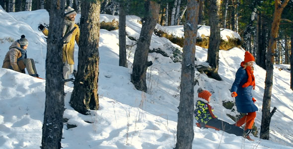 Falling off the Sledge alt