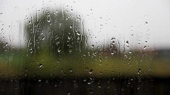 Glass Windows With Raindrops alt