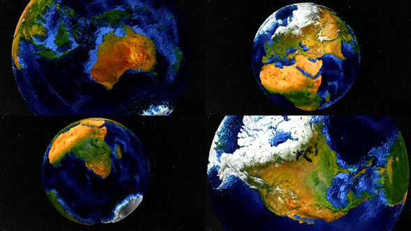 Cartoon Like Stylized Earth alt