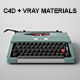 Lettera Olivetti Typewriter - 3DOcean Item for Sale