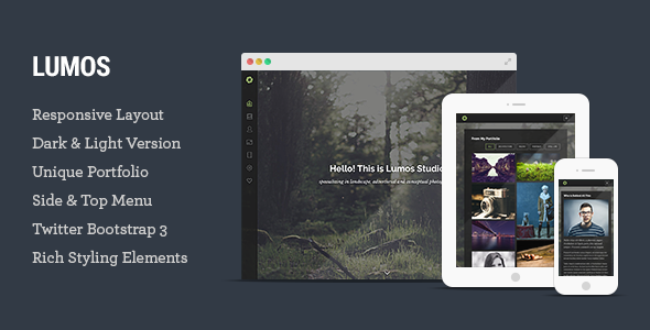 Lumos - Photography Template for Photographers