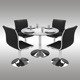 Round Dining Table Set - 3DOcean Item for Sale