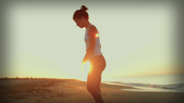 Yoga Beach Sunrise Peaceful Energy Healthy Lifestyle 15 alt