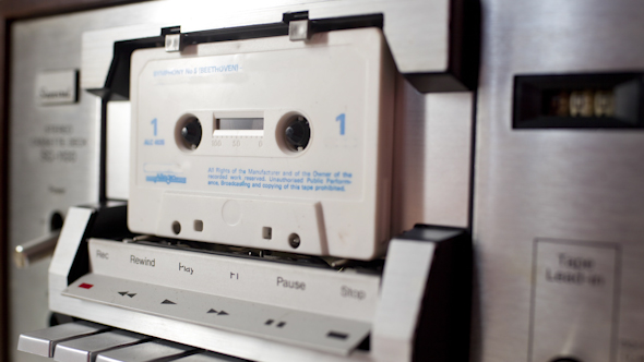 Cassettes Changing In A Retro Tape Player 13 alt