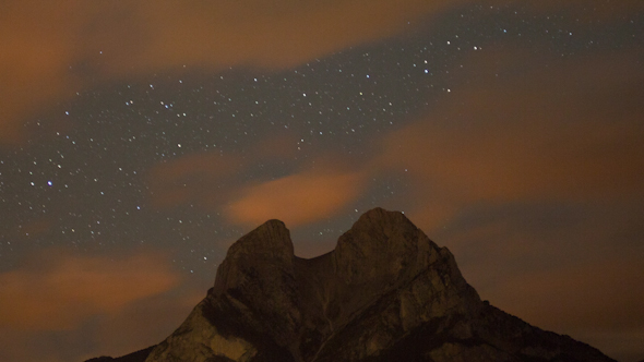 Starlapse Pedraforca Mountain 6