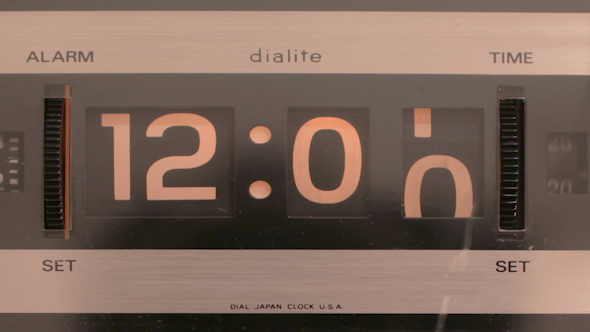 Vintage Flip Clock 3