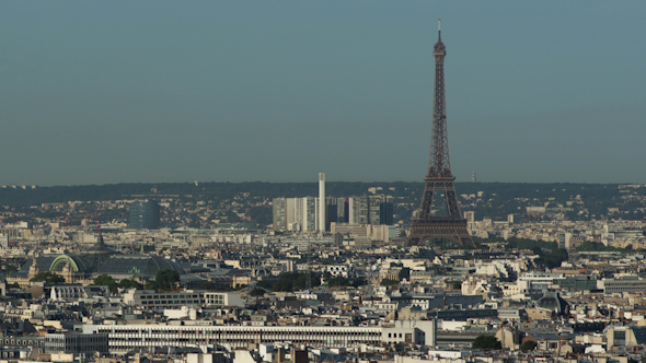 View Over Paris, Eiffel Tower, France alt