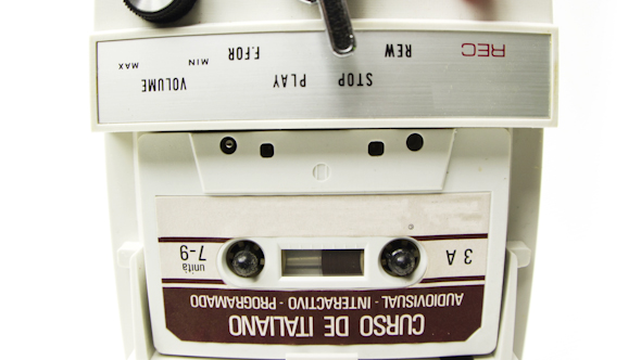 Vintage Cassette Tape Recorder 2