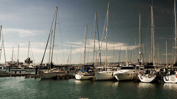 Harbour Timelapse, Marina Port 2