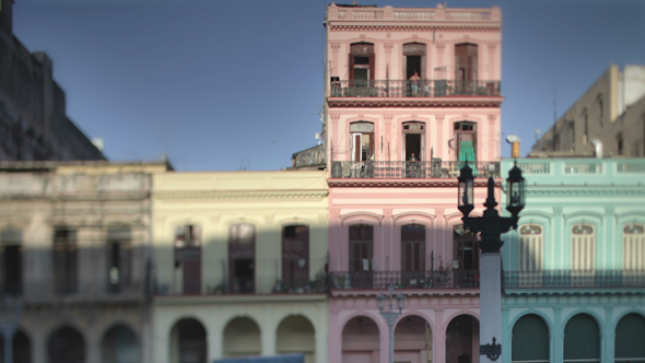Havana Cuba Colorful Buildings 2