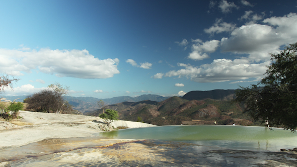 Hierve El Agua Oaxaca Mexico 1