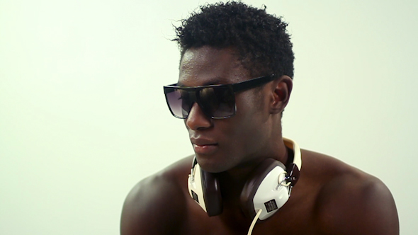 Sexy Male Dancer Listening To Music 15 alt