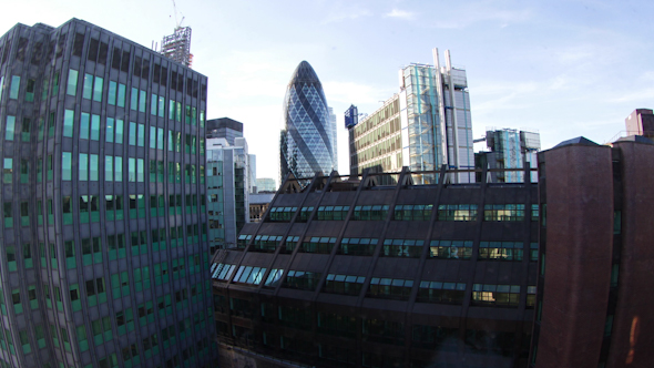  London England Financial Center Skyline 7