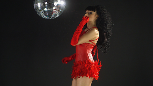 Gogo Dancing Burlesuqe Disco Girl 6 alt