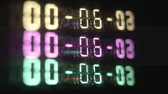 Led Clock Watch Numbers