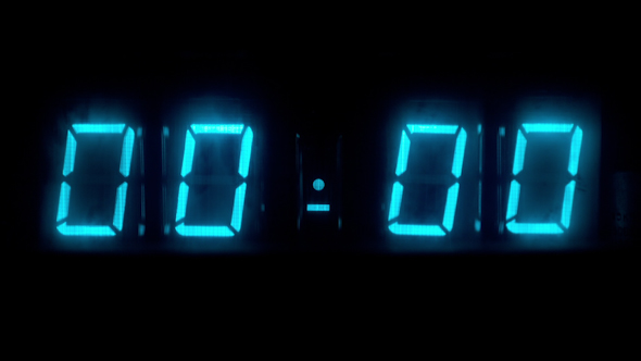 Led Time Clock Counter 21