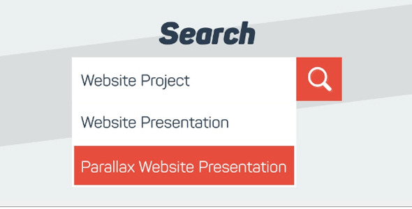 Parallax Website Presentation