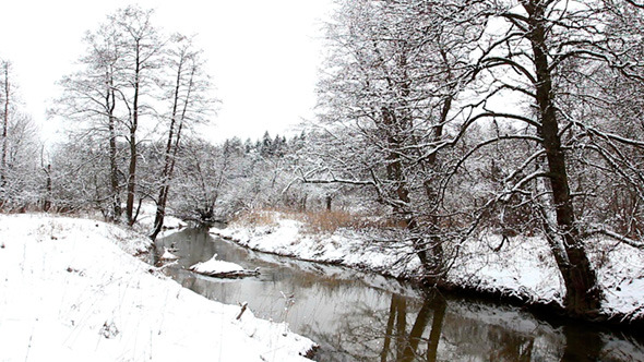 River in Winter