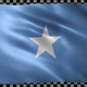 Somalia waving flag looped - VideoHive Item for Sale