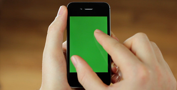 Green Screen Cell Phone
