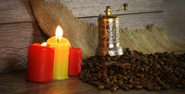 Roast Coffee in Candle Light 1