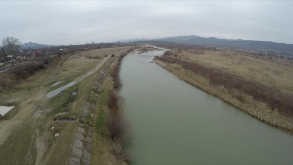 Flight Over A River 2