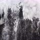 Glacier waterfall in winter. - VideoHive Item for Sale