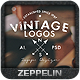 Vintage Logos and Badges Set 4 - GraphicRiver Item for Sale