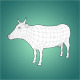 Base Mesh Cow - 3DOcean Item for Sale
