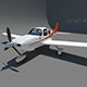 cirrus sr-22 private airplane - 3DOcean Item for Sale
