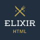 Elixir - Restaurant HTML Responsive Template - ThemeForest Item for Sale