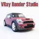 VRay Render Studio (white) - 3DOcean Item for Sale