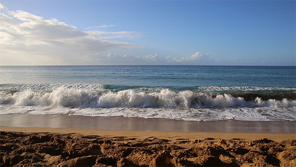 Waves on the Beach