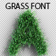 Growing Grass With Wind Blow Alphabet  - VideoHive Item for Sale