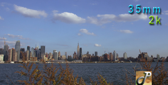 New York City Skyline In Autumn 02